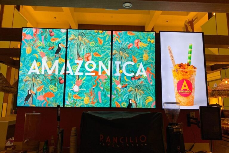 Amazonica Digital Menu Board