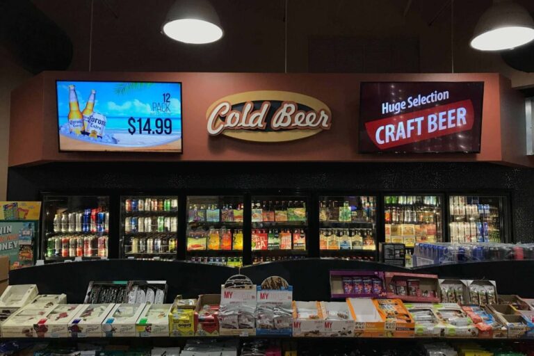 Digital Signage for Convence Store