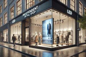 Independent Retail Shop Digital Signage