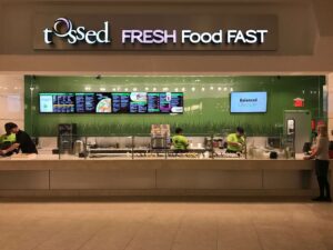 Tossed Digital Menuboard Solution