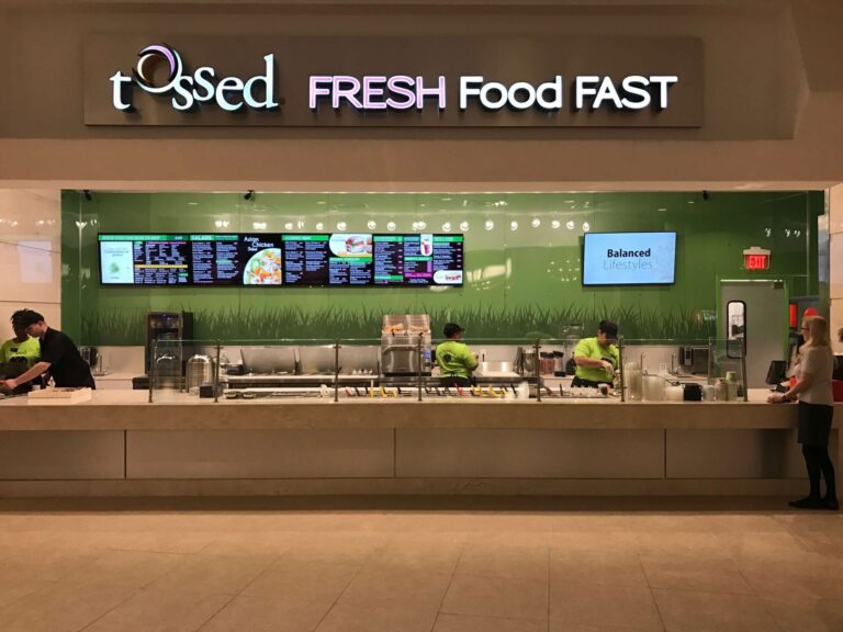 Tossed Digital Menuboard Solution