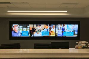Led display in Hernandez Corproate