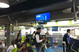 Led Monitors in University Javeriana