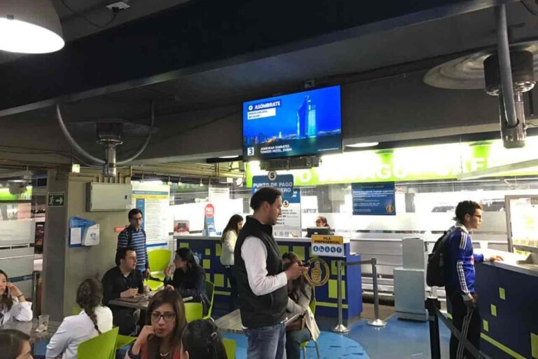 Led Monitors in University Javeriana